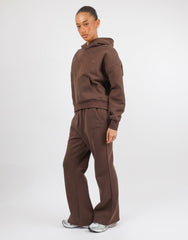 Mia Simmi Studios SL Sport Hoodie In Brown