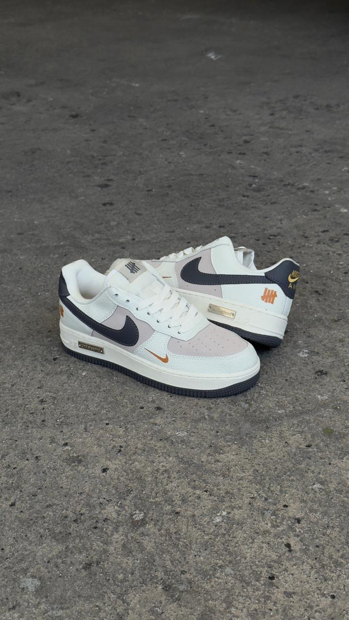 AF1 CINCO BLANCO AZUL NARANJA