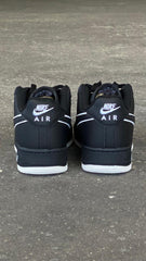 AF1 NEGRO LINEA BLANCA