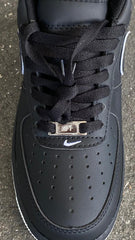 AF1 NEGRO LINEA BLANCA