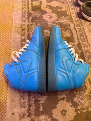 Air Jordan 1 Retro High OG G8RD 'Blue Lagoon' sneakers size 7 youth