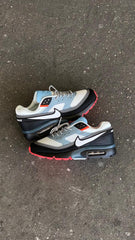 NIKE AIR MAX NEGRO RETRO BLANCO ROJO