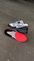 NIKE AIR MAX NEGRO RETRO BLANCO ROJO