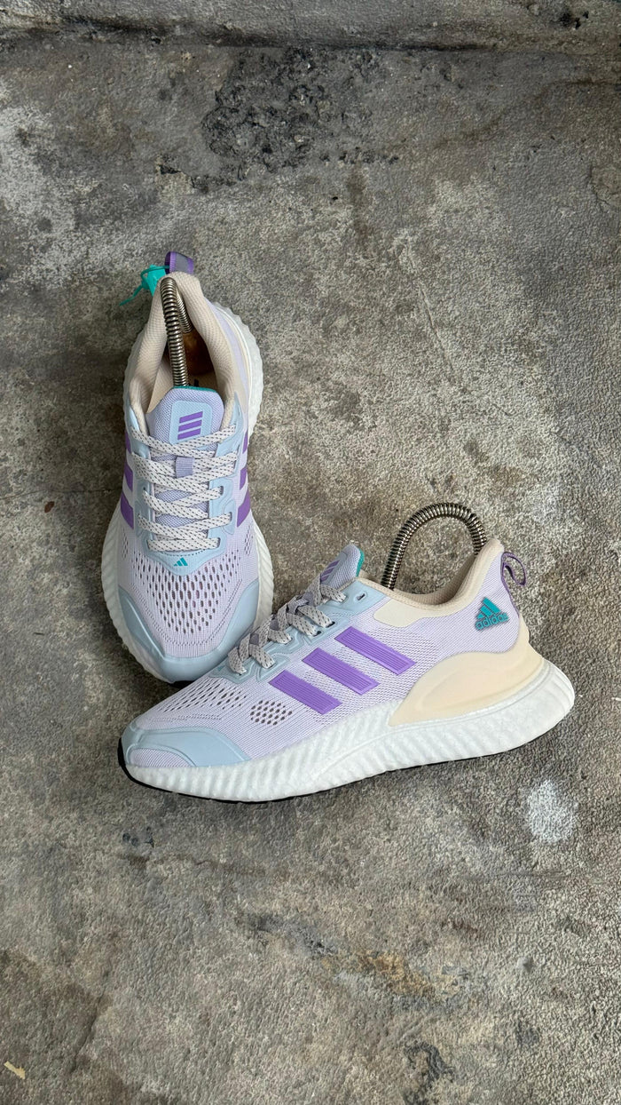 ADIDAS ALPHABOUNCE GRIS MORADO