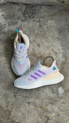ADIDAS ALPHABOUNCE GRIS MORADO