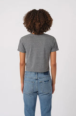 Babe Tee in Heather Grey