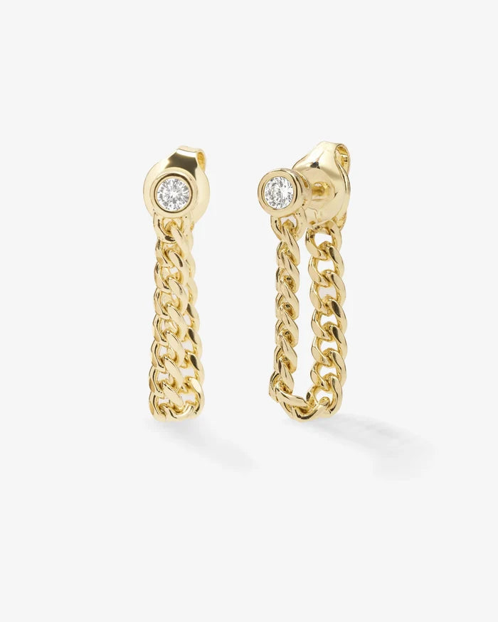 Baby Julian Soft Chain Hoops
