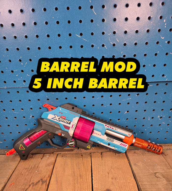 Barrel Mod XShot Break Barrel Nerf Blaster