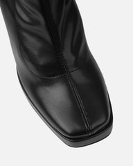 Bishop Black Stretch Platform Boots