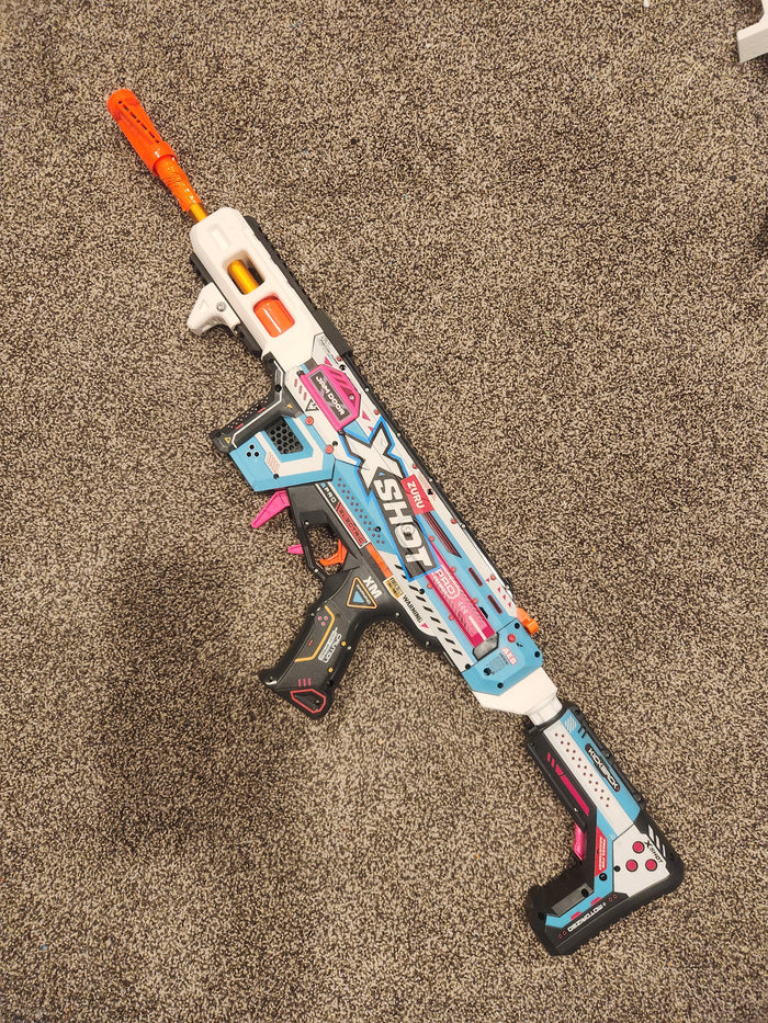Buffer Tube MOD - XShot Piston Pump Toy Blaster