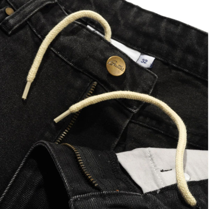 Butter Goods Spike Denim Jeans Faded Black