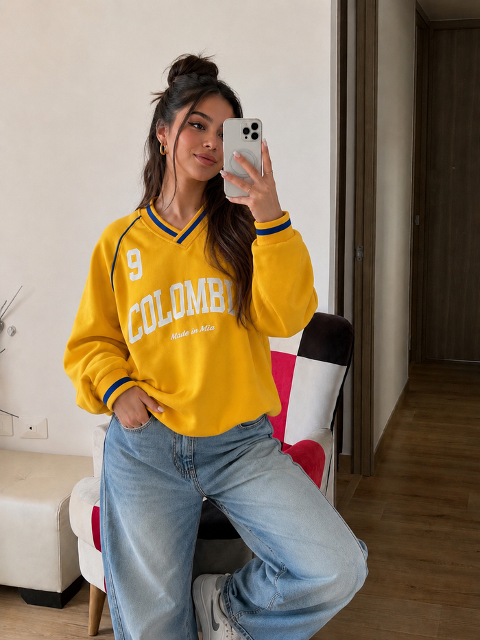Buzo tricolor MÍA edition 🇨🇴