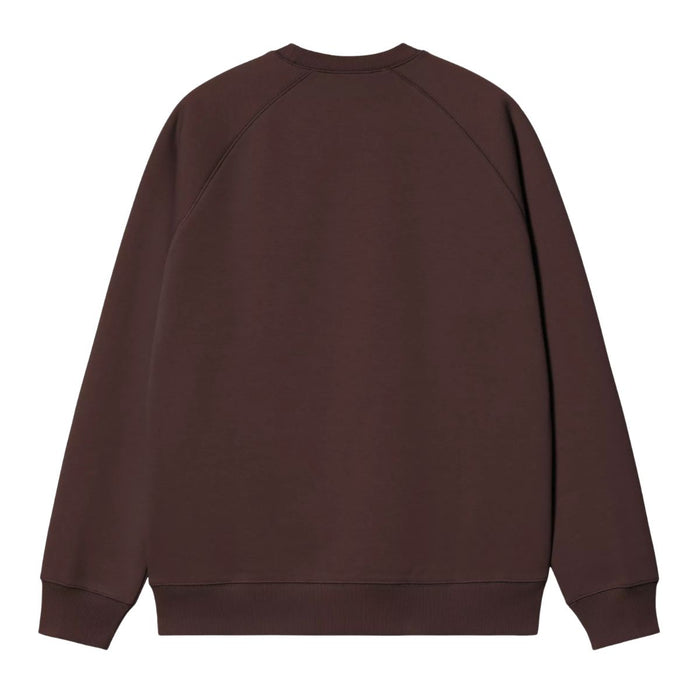 Carhartt WIP Chase Crewneck Palisander Gold