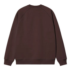 Carhartt WIP Chase Crewneck Palisander Gold