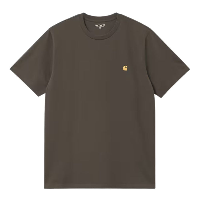 Carhartt WIP Chase T-Shirt Shungite Gold