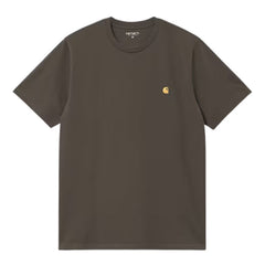 Carhartt WIP Chase T-Shirt Shungite Gold