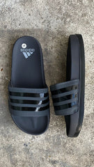 CHANCLAS ADIDAS 1.1 GRIS NEGRO