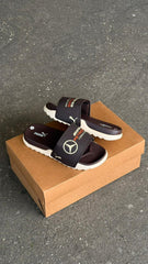 CHANCLAS PUMA AMG NEGRA BEIGE
