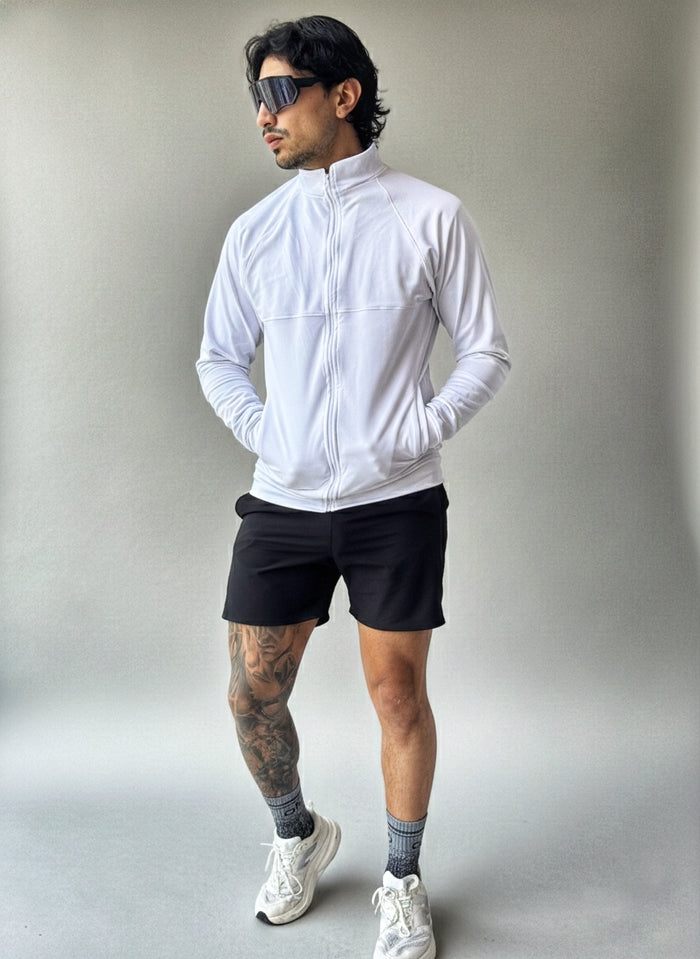 Chaqueta deportiva en licra