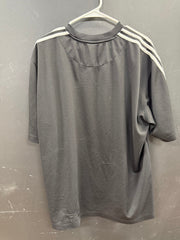 Charcoal Grey Adidas short-sleeve athletic t-shirt size xl