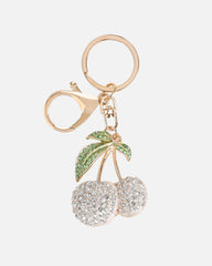 Cheri Silver Cherry Charm