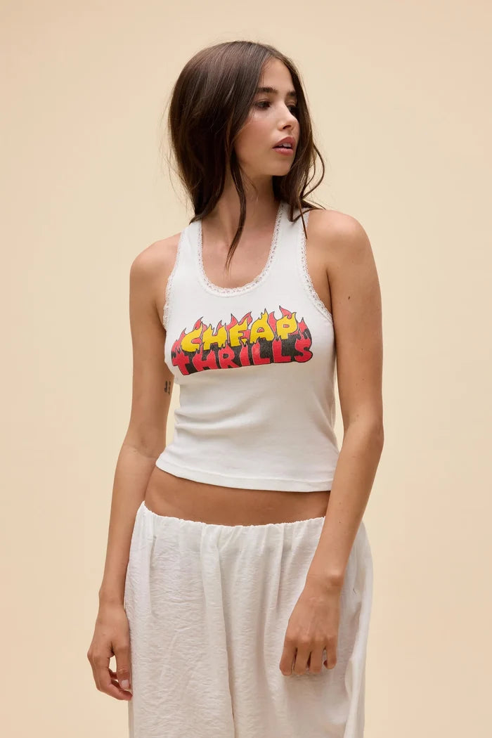 Cheap Thrills Lace Tank