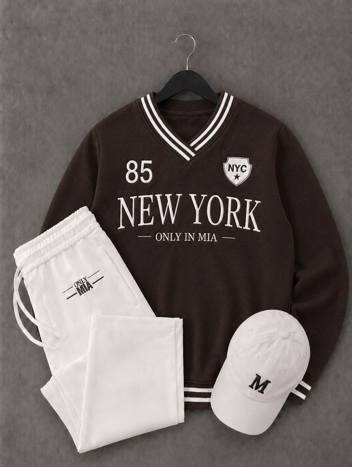 Conjunto New York unisex SIN GORRA