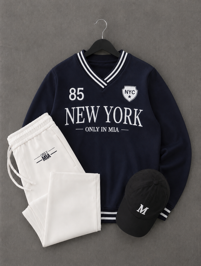Conjunto New York unisex SIN GORRA