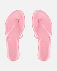 Elmas Pink Satin Toe thong Sandals