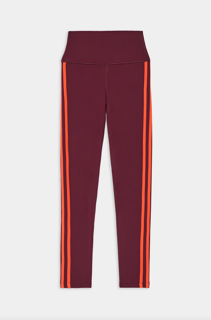 Ella High Waist Airweight 7/8 Dark Cherry/Valencia