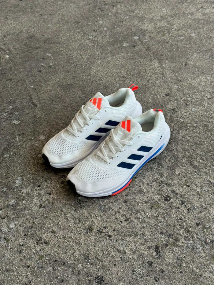 ADIDAS EQ22 BLANCO AZUL NARANJA
