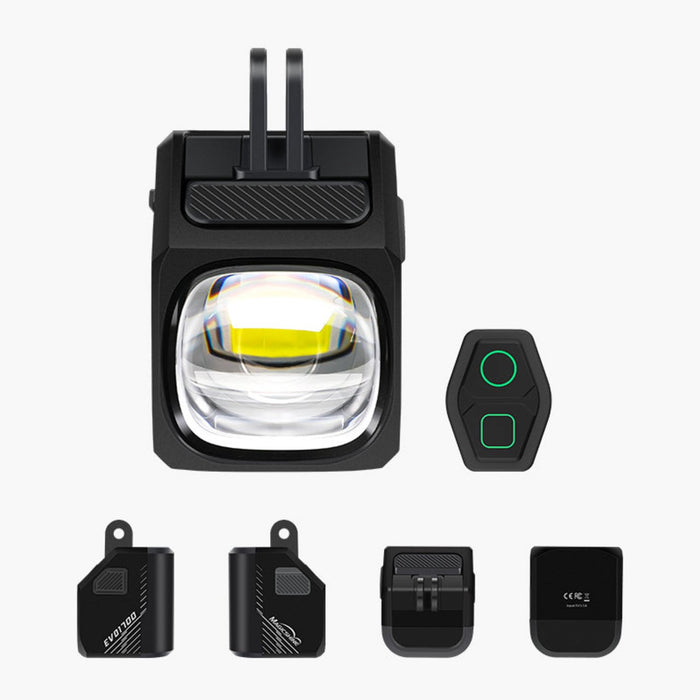 EVO 1700 Underneath Mounted Bike Light (Black)