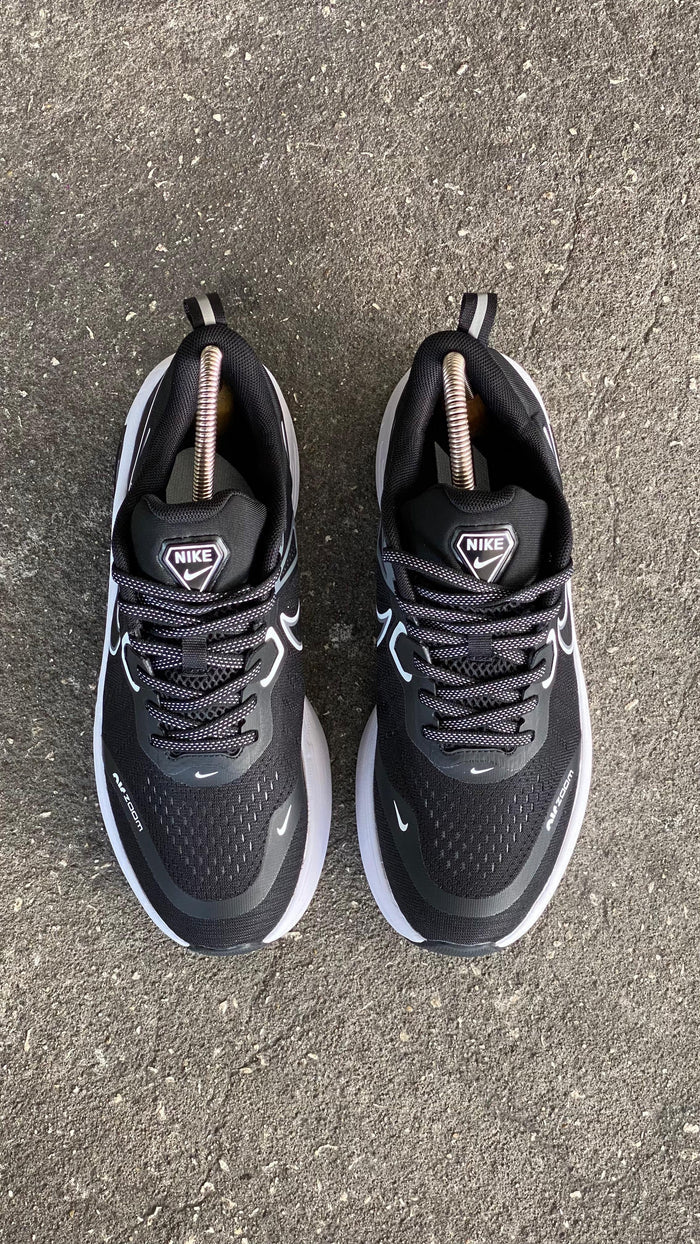NIKE FREE RUN NEGRO BLANCO