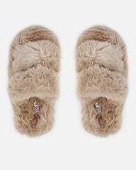 Fuzziest Mink Faux Fur Fluffy Slippers
