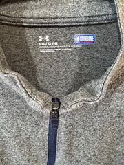 Gray Under Armour Washington Wizards NBA Combine quarter-zip pullover size large