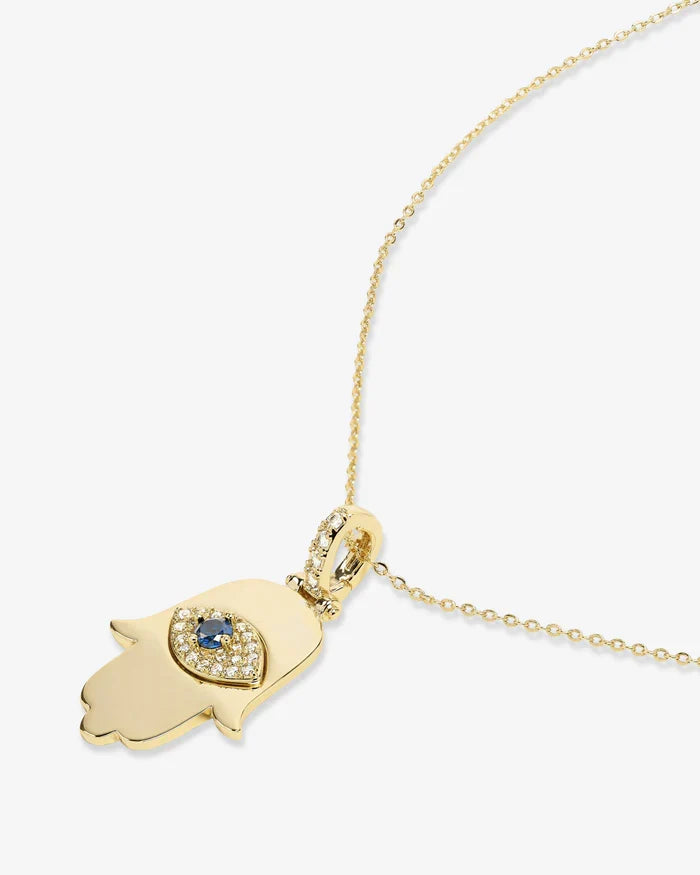 Hamsa Pendant Necklace