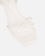 Hanah Stone Strappy Kitten Heels