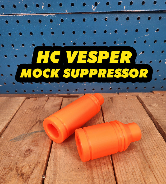 HC Vesper Mock Suppressor 3dPrinted