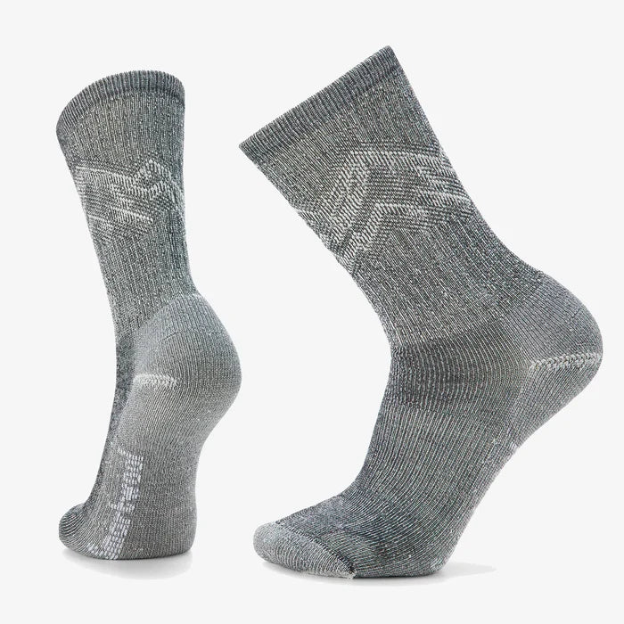 Hike Classic Edition Light Cushion Mountain Pattern Crew Socks
