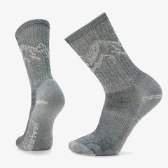 Hike Classic Edition Light Cushion Mountain Pattern Crew Socks