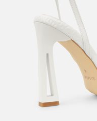 Inara Stone Sculptural Heeled Sandals