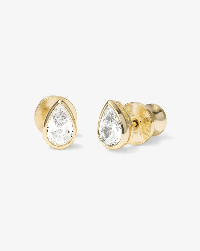 Isla 6mm Studs in Gold