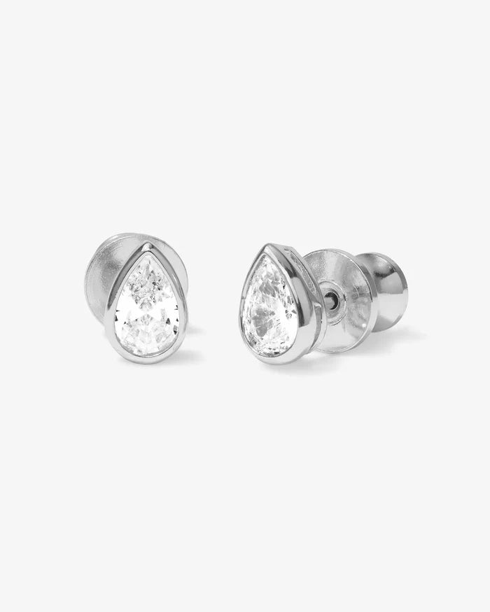 Isla 6mm Studs in Silver