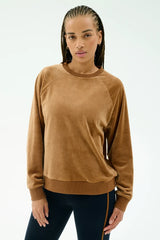 Joy Velour Crewneck
