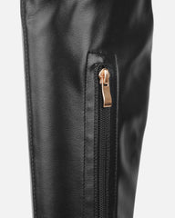 Kadeem Black Wedge Over The Knee Boots
