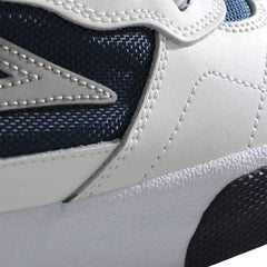 Lakai Cambridge White Leather Navy Reflective