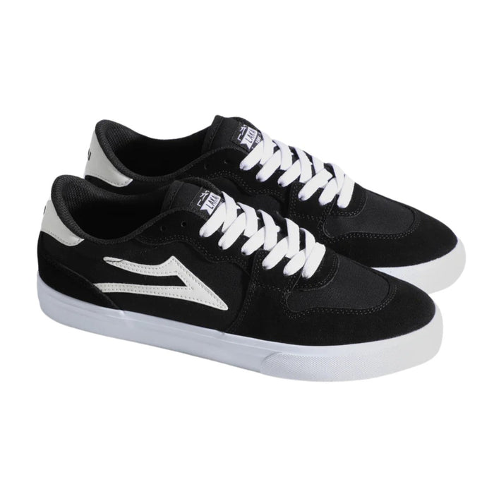 Lakai York Black/White Suede