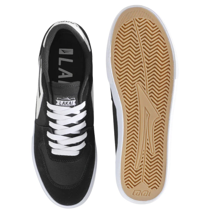 Lakai York Black/White Suede
