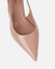 Liorra Nude Box Sling Back Court Shoes