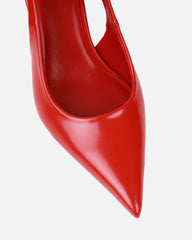 Liorra Red Box Sling Back Court Shoes